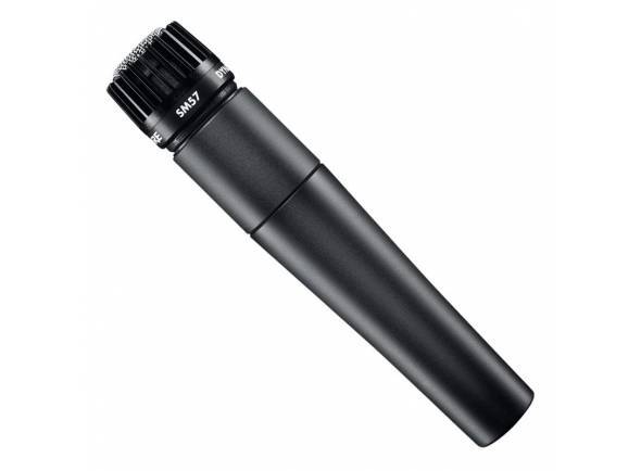 Shure SM57 LC  - Resposta de frequência ajustada para reprodução natural e captação precisa de vocais, Reprodução de qualidade profissional para utilização de microfones com bateria, percussão amplificação de instr...