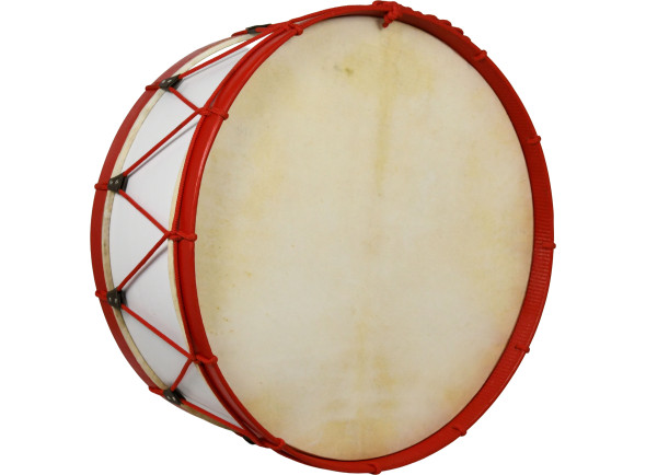 Sond Bombo 80 cm vermelho/branco
