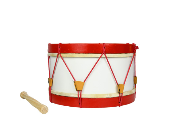 Sond Bombo Tradicional 38cm vermelho/branco