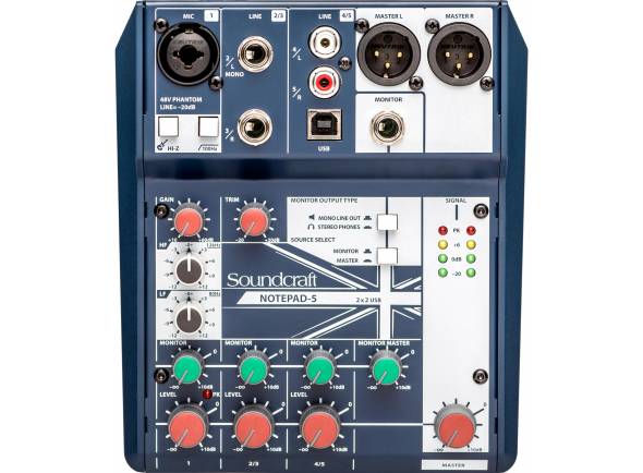 Soundcraft Notepad-5