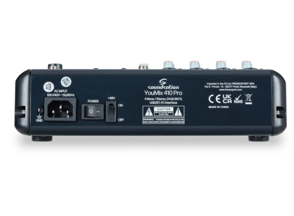 Soundsation YOUMIX 410 PRO Mesa de Mistura 6 canais c/multi efeitos