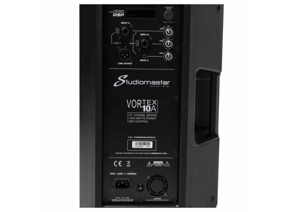 Studiomaster  VORTEX 10A Coluna Amplificada 1400W 10