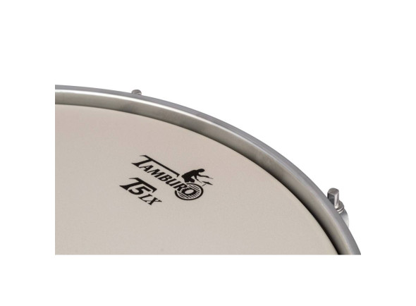 Tamburo   Tarola 14 “x 5,5” Wrap/PVC madeira preta