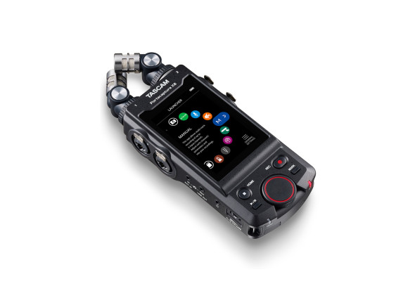 Tascam  Portacapture X8  B-Stock - Sistema intuitivo com base no ecrã táctil a cores de 3.5 polegadas, Gravador multi-pistas adaptavél a multiplas utilizações, Podcasts, música, voz (entrevistas, vlog), gravação de campo, ASMR e mai...
