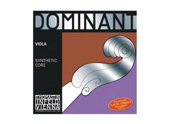 Thomastik Dominant D Viola medium  - D string única, Escala: 37 cm, Material: Alumínio em material sintético, Bola, Tensão: Média, 137 médio, 