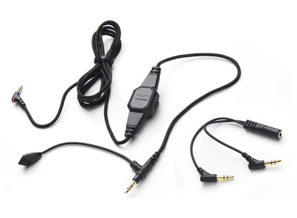 V-MODA BoomPro acessórios incluidos