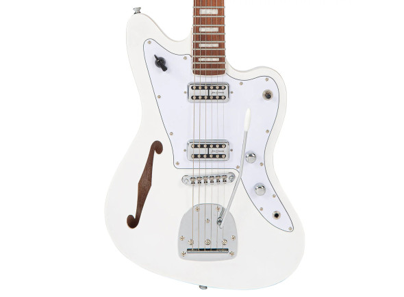 Vintage  REVO Series Surfmaster Thinline Twin Arctic White