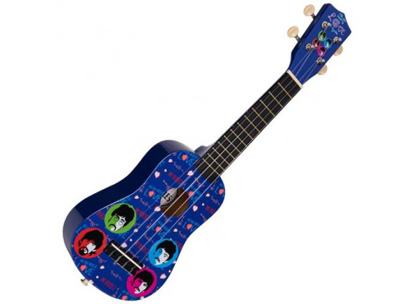 Vintage  The Beatles Love Is Nylon String Junior BEATUK3 - Totalmente único, com gráficos icônicos de 1965 a 1970, os ukuleles com cordas de náilon dos Beatles são um instrumento ideal para iniciantes ou são perfeitos para fãs e colecionadores ávidos., Apr...