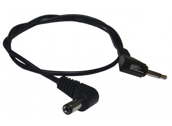 Voodoo Lab Pedal Power Cable PPMIN-R  - Cabo de conexão do adaptador CA, Conector da fonte de alimentação: plugue coaxial de 2,1 mm (ângulo), Conector do pedal: mini jack de 3,5 mm (ângulo), Polaridade: Padrão (ponta positiva), A conexão...
