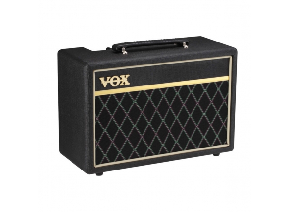 Vox  Pathfinder 10 Bass  - A VOX tem o prazer de apresentar para os baixistas o mais novo membro da família Pathfinder: o Pathfinder 10 Bass, Vox Pathfinder 10 Bass, Potência de saída: 10 Watts RMS, Altifalante: Vox Bulldog ...