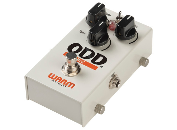 Warm Audio  ODD Overdrive Box V1 - Overdrive, Inspirado no modelo original V1 de um conhecido e popular pedal de overdrive, Som semelhante ao de um amplificador valvulado, Bypass verdadeiro, Controlos: Volume, Ganho, Tom, Interrupto...
