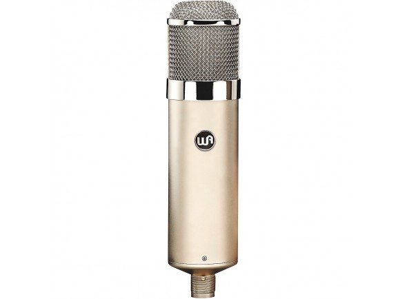 Warm Audio WA-47  - Microfone condensador valvulado de diafragma grande, Baseado no microfone clássico '47, Padrão polar comutável de 9 vias: cardióide, omnidirecional, oito + 6 estágios intermediários, Transformador ...