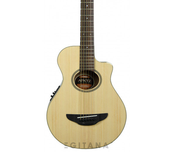 Yamaha APX T2 NT  - Guitarra de 3/4, Forma do corpo: APXT com Cutaway, Tampo em Spruce, Fundo e laterais em Locally Sourced Tonewood, Braço em Locally Sourced Tonewood, Escala em Rosewood, 