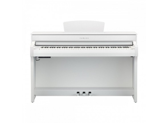 Yamaha CLP-735 WH Piano Digital Teclas Grand Touch S e BT - 88 teclas com GTS - Grand Touch S com resposta ao toque (Hard2/Hard1/Medium/Soft1/Soft 2/Fixed), Samples (amostras sonoras) dos Yamaha CFX – Bösendorfer e Imperial Grand Piano, 38 sons, incluindo 2...