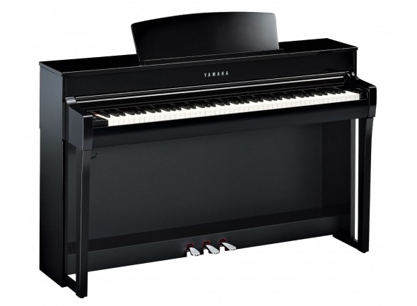 Yamaha CLP-745 PE Piano Digital  - 88 teclas com GTS - Grand Touch S com resposta ao toque (Hard2/Hard1/Medium/Soft1/Soft 2/Fixed), Samples (amostras sonoras) dos Yamaha CFX – Bösendorfer e Imperial Grand Piano, Smooth release (Resp...