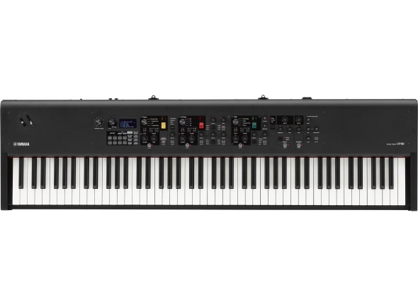 Yamaha CP88  - Piano de palco de 88 teclas, Teclado NW-GH3 (teclado em madeira contra-pesado e marfim sintético ), acesso direto a todas as funções, otimizado para músicos ao vivo; O recurso Som sem fio (SSS) imp...