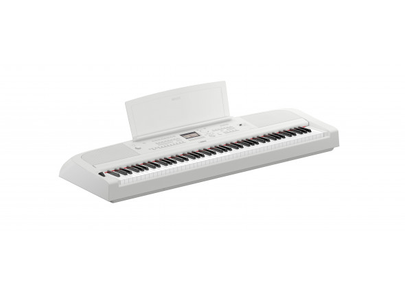 Yamaha  DGX-670 WH  - Teclado com sensibilidade, 601 sons de alta qualidade incluindo, CFX Grand Piano & 29 Kits Bateria/SFX, 256 notas de polifonia, Sons Super Articulation, VRM (Virtual Resonance Modeling), 
