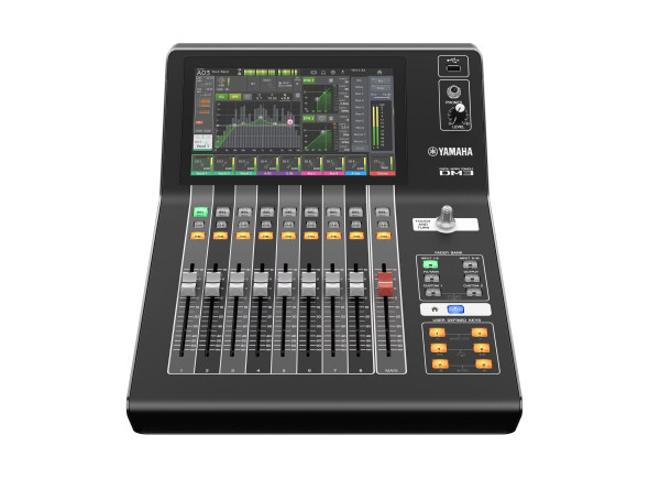 Yamaha  DM3 - A DM3 é uma mesa de mistura digital compacta equipada com Dante e com capacidades versáteis que a tornam perfeita para uma ampla gama de aplicações., Oferece uma qualidade de som excelente, uma con...