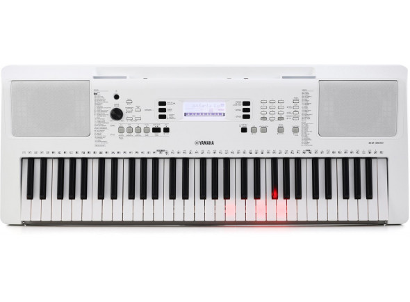 Yamaha  EZ-300  - A conveniente função “Light Guide” mostra as notas a tocar, através das teclas iluminadas, Um total de 202 Músicas incorporadas, incluindo músicas populares e peças de estudo, Sons de instrumento a...