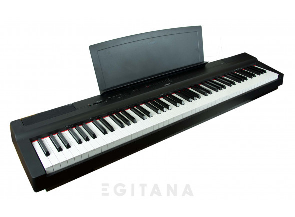 Yamaha P-125 B Piano Digital - 88 Teclas pesadas GHS (Graded Hammer Standard), 24 sons diferentes (4 piano, 4 electric piano, 4 organ, 4 CLV./VIB., 4 strings, 4 Bass), Polifonia de 192 vozes, Função Dual, Split e Duo, Reverb (4 ...