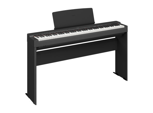 Yamaha P-225B Piano Digital Portátil para Iniciantes - Teclado com peso Graded Hammer Compact (GHC) de 88 teclas., Geração de som: Yamaha CFX Virtual Resonance Modeling Lite (VRM Lite), Amostras de chave desligada, Polifonia de 192 notas, 10 predefiniç...