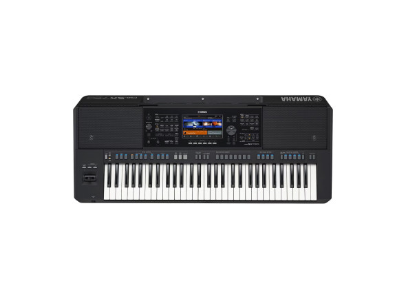 Yamaha  PSR-SX720 - 61 teclas sensíveis à velocidade (teclado FSB), 1377 sons incluindo 56 kits de bateria/SFX, Sucessor do PSR-SX700, Partes do teclado R1, R2, R3, Esquerda, Dividir, 450 estilos (3x introdução, 4x va...