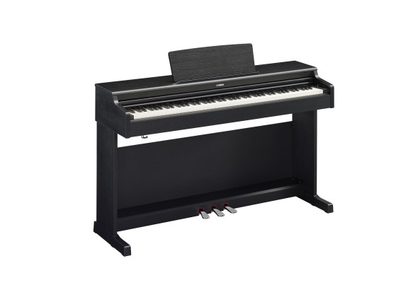 Yamaha  YDP-165 B Arius - Yamaha YDP-165 B Piano Digital Arius, 88 teclas ponderadas com ação de martelo (martelo graduado, GH3) e camada superior com ébano e iovry sintéticos, 10 sons (incluindo um som de alta qualidade sa...