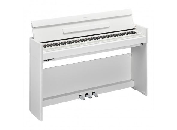 Yamaha YDP-S54 WH Arius Piano Digital  - 88 teclas com GH3 - Graded Hammer com resposta ao toque (Hard/Medium/Soft/Fixed), 10 sons: incluí som do Yamaha CFX, Stereophonic Optimizer, Polifonia de 192 vozes, Efeitos Reverb (4 tipos), Música...