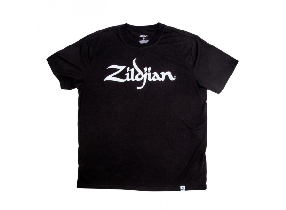 Zildjian  Classic Logo T-shirt, Medium - Tamanho: Médio, Material: mistura de poliéster / algodão, Ajuste: relaxado, Instruções de cuidado: Lavar à máquina, secar na máquina, 