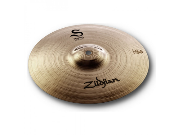 Zildjian S Family 10 Splash Cymbal - Material: Liga B12, Tamanho: 10 '', Sustentar: Curto, Som: Brilhante, Pitch: High, Volume: Geral, 