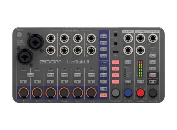 Zoom  LiveTrak L6