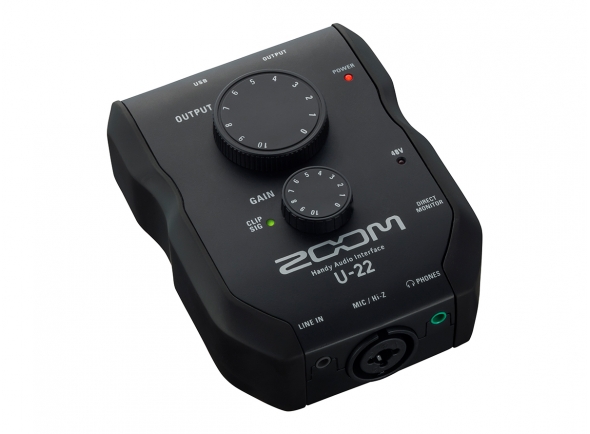 Ver mais informações do  Zoom U-22 Interface Áudio e Gravador USB Portátil 2x2 24bits